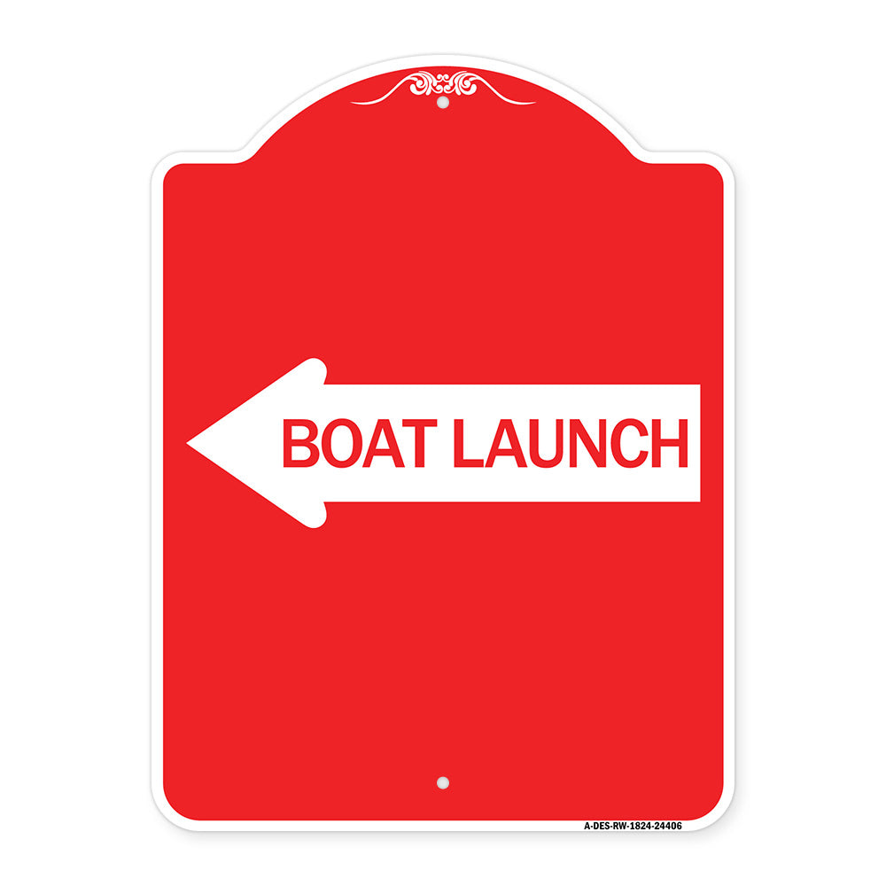 Boat Launch (With Left Arrow)