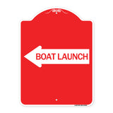 Boat Launch (With Left Arrow)