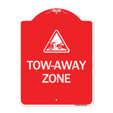 Tow-Away Zone with Graphic