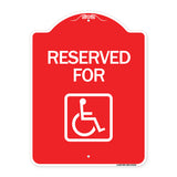 Reserved for (With Accessible Symbol)