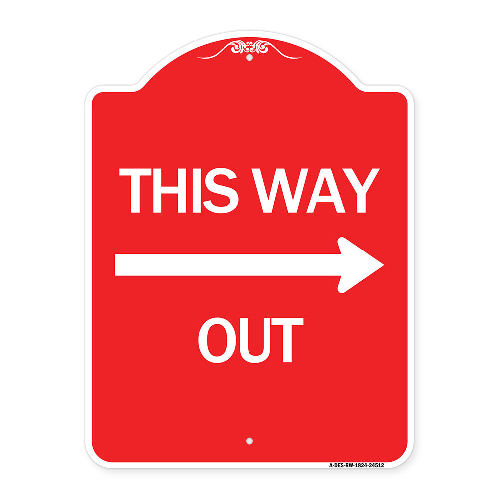 This Way Out (Right Arrow)