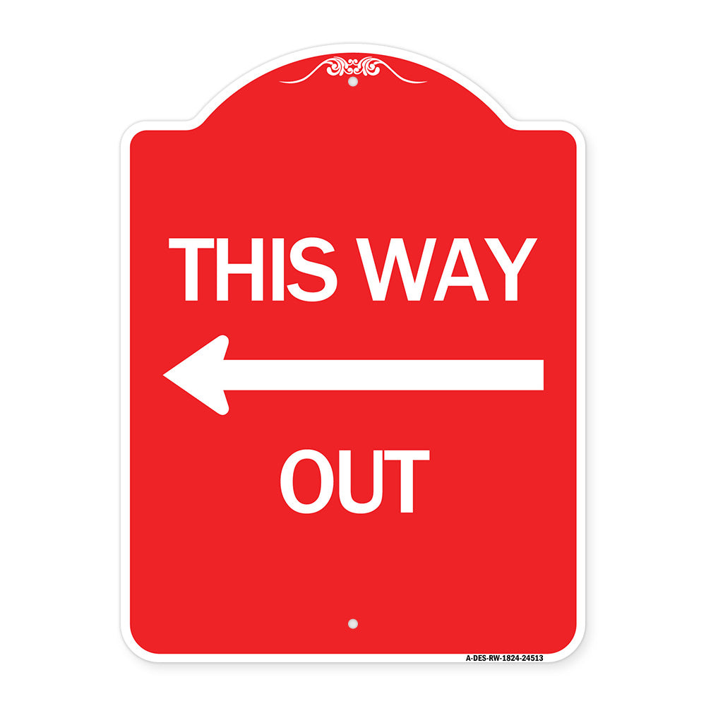 This Way Out (Left Arrow)