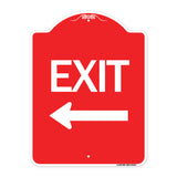 Exit with Left Arrow
