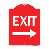 Exit with Right Arrow