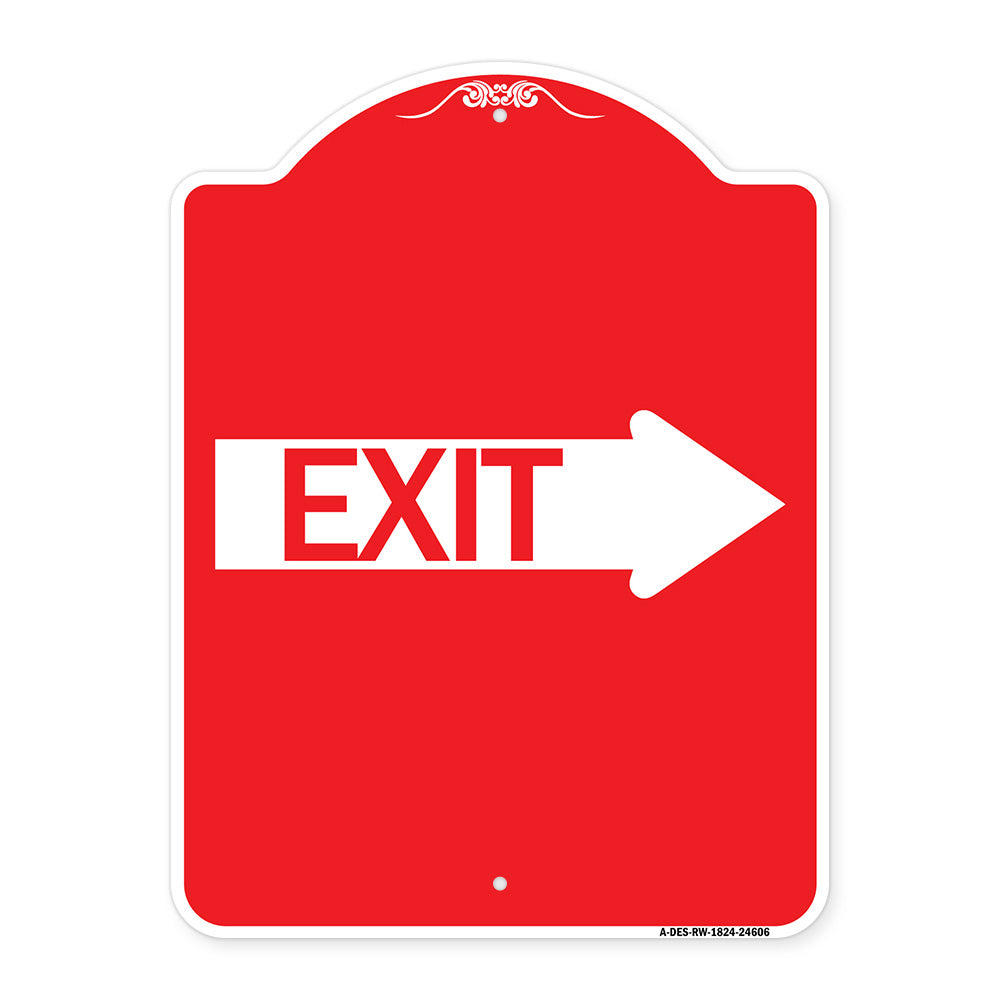 Exit (With Right Arrow)