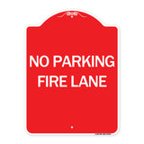 Pavement Stencil No Parking Fire Lane
