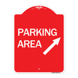 Parking Area (Up Right Arrow Symbol)