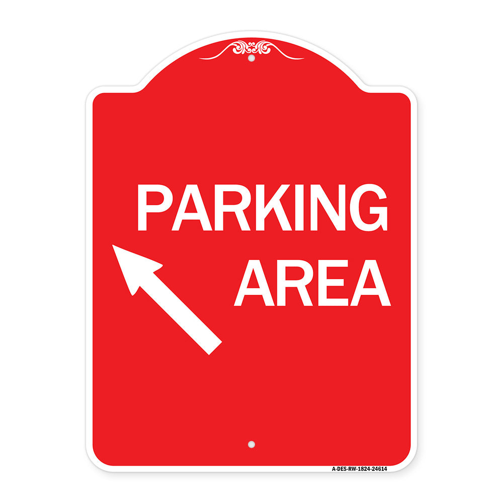 Parking Area (Up Left Arrow Symbol)