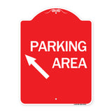 Parking Area (Up Left Arrow Symbol)