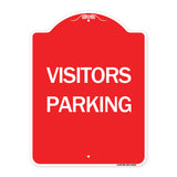 Parking Lot Sign Visitors Parking