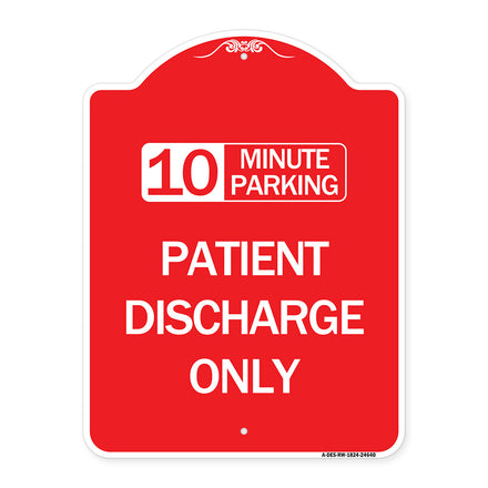 10 Minutes Parking - Patient Discharge Only