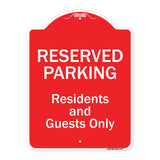 Reserved Parking - Residents And Guests Only