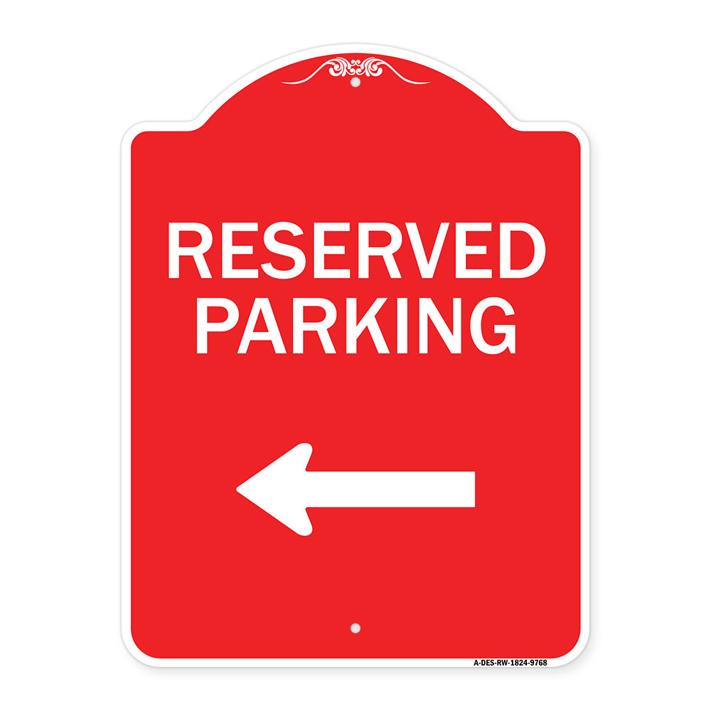 Reserved ParkingÂ  Left