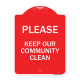 Please Keep Our Community Clean