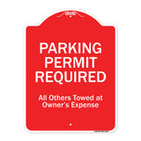 Parking Permit Required All Others Towed At Owner's Expense