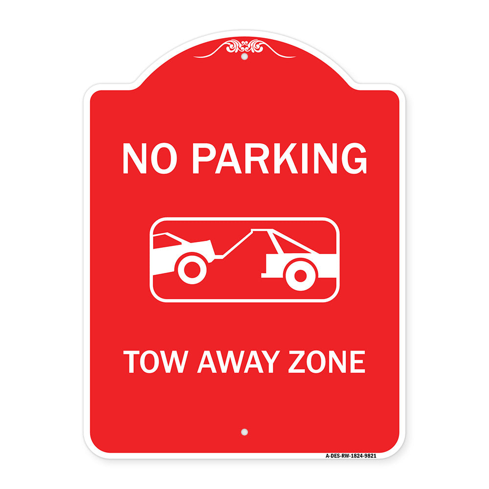 No Parking Tow Away Zone