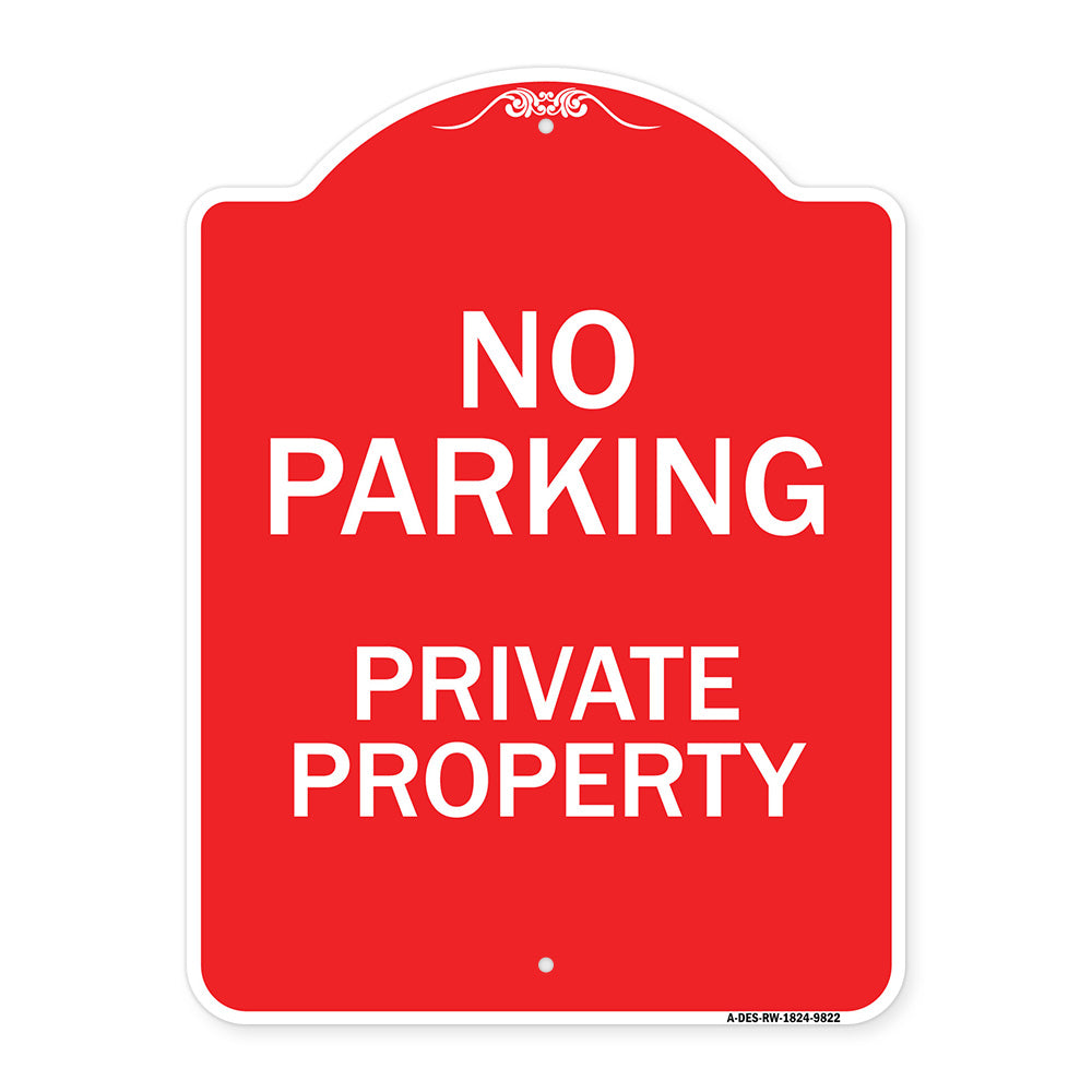 No Parking Private Property