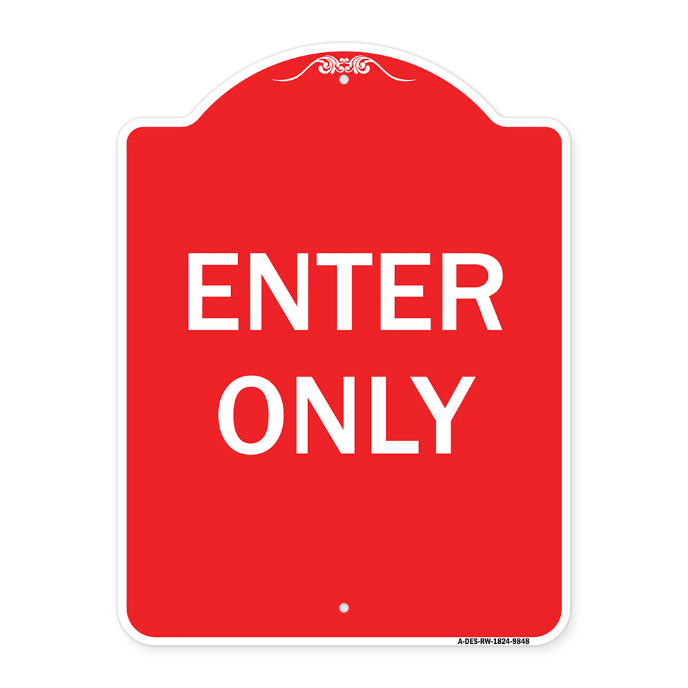 Enter Only