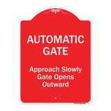 Automatic Gate Approach Slowly Gate Opens