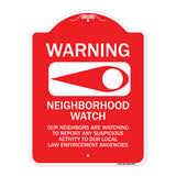 Warning - Our Neighbors Are Watching