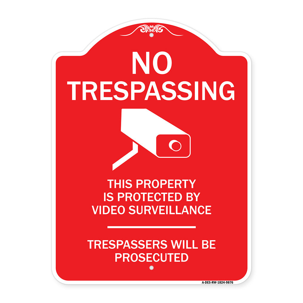 This Property Is Protected By Video Surveillance