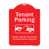 Tenant Parking, Violators Towed Away With Graphic