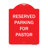 Reserved Parking For Pastor
