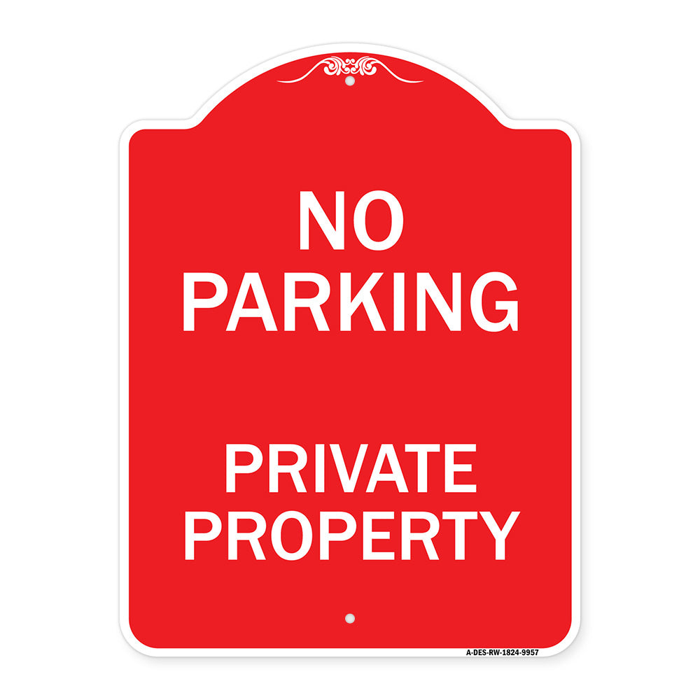 No Parking Private Property
