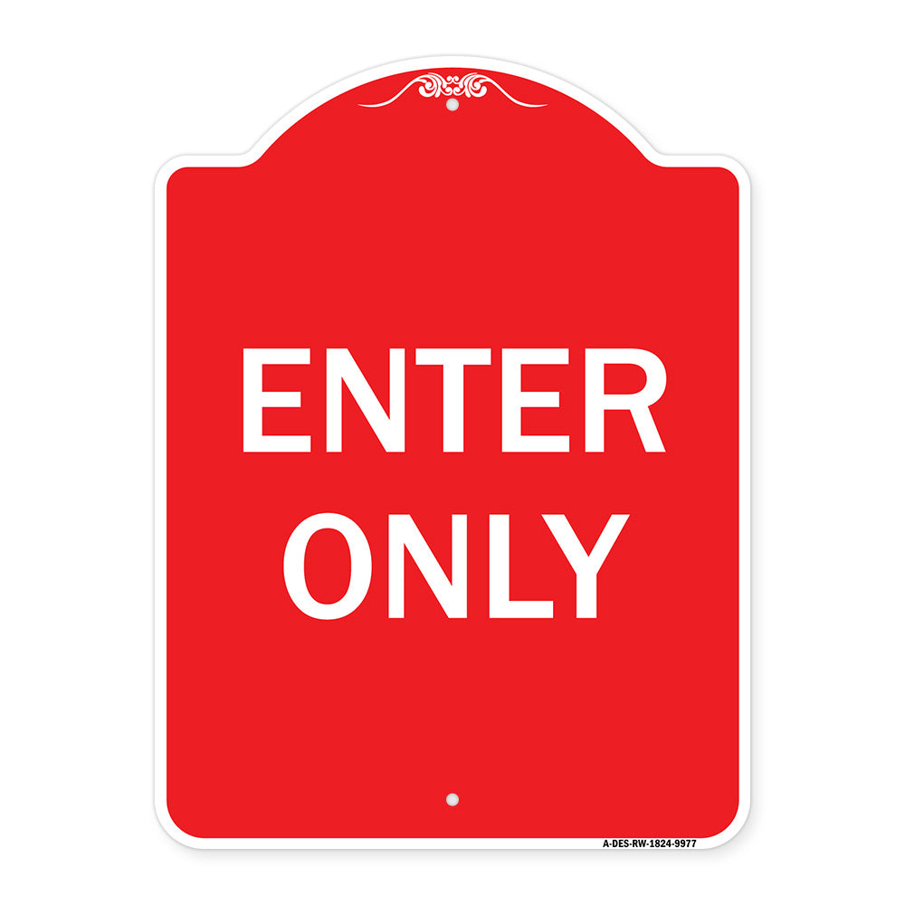Enter Only