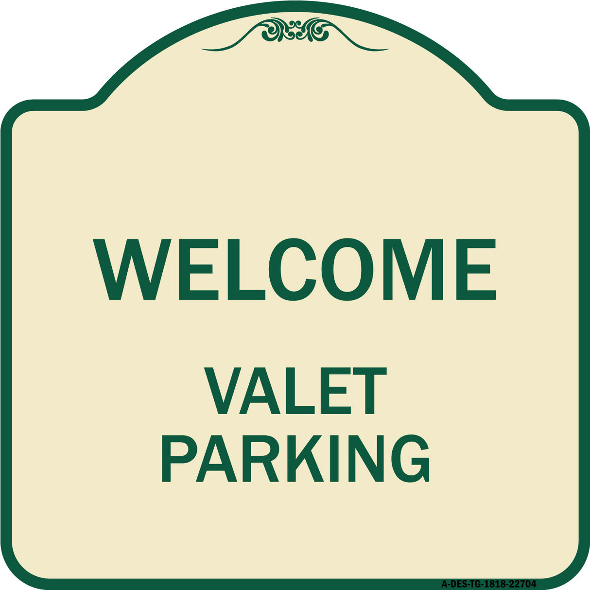 Welcome Valet Parking