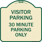 Visitor Parking 30 Minute Parking Only