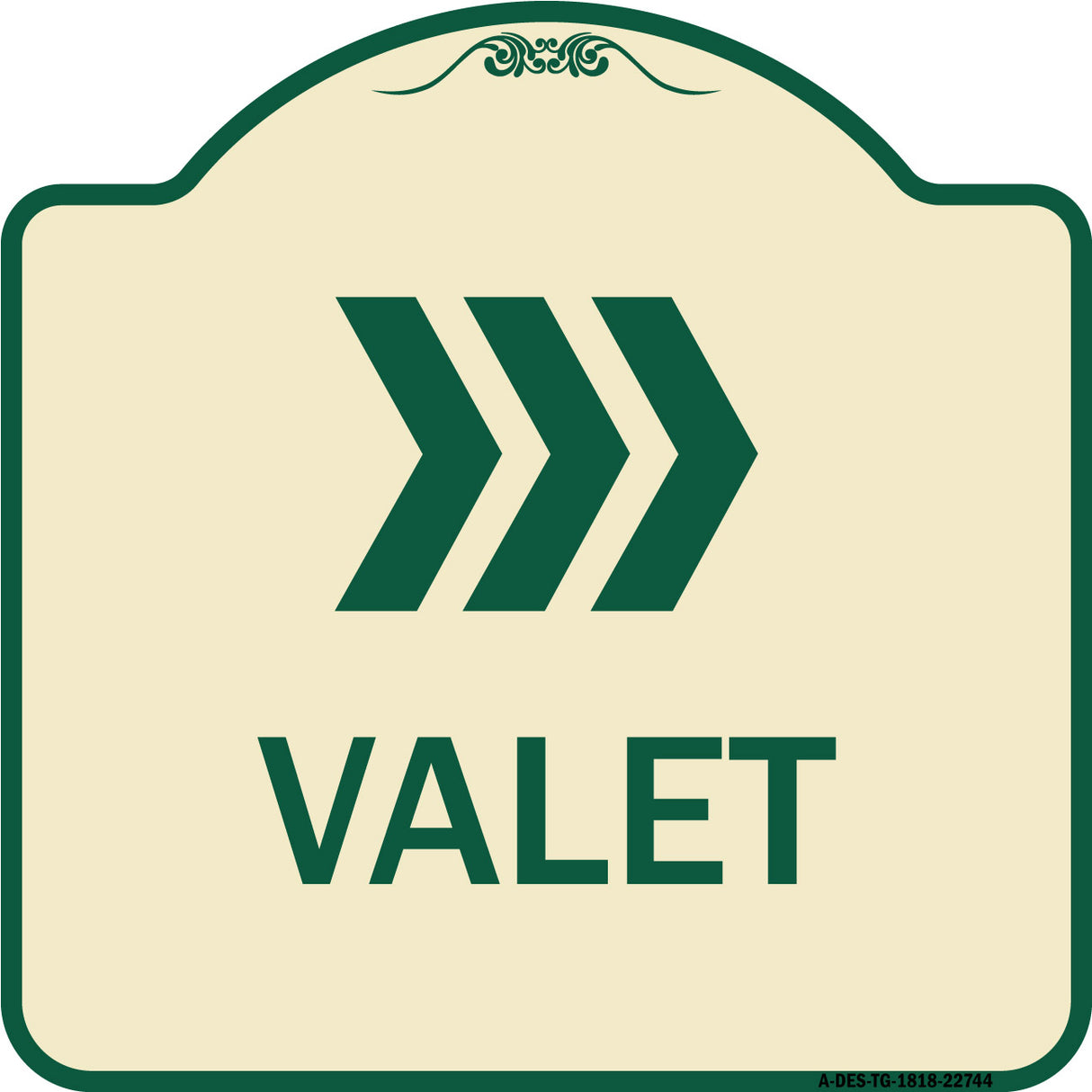 Valet Right Arrow