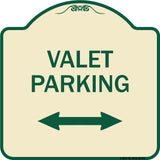 Valet Parking with Bidirectional Arrow
