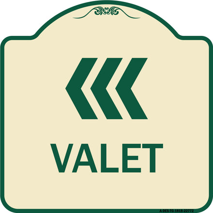 Valet Left Arrow