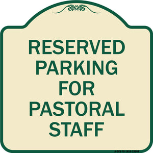 Reserved Parking for Pastoral Staff