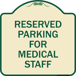 Reserved Parking for Medical Staff