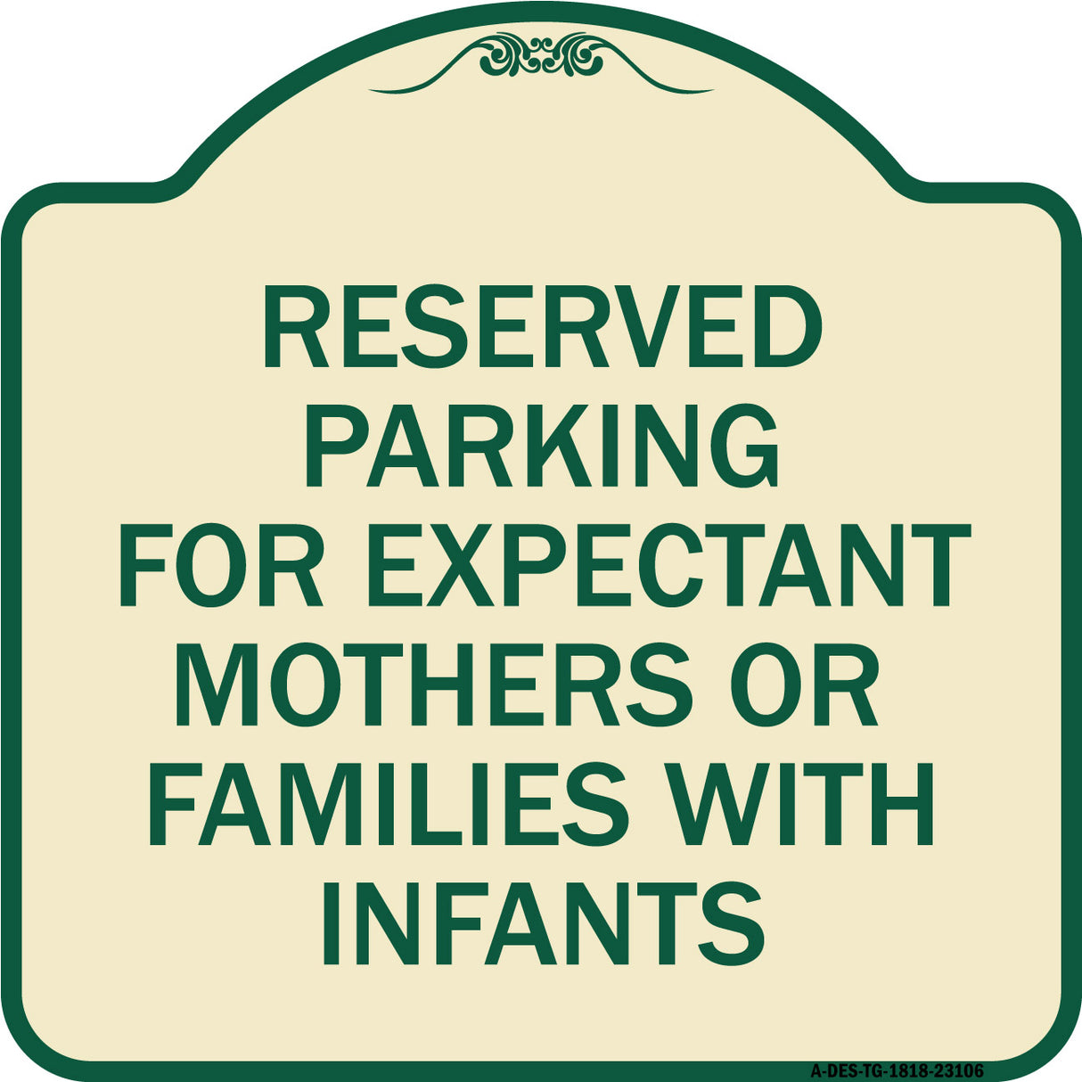Reserved Parking for Expectant Mothers or Families with Infants