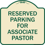 Reserved Parking for Associate Pastor