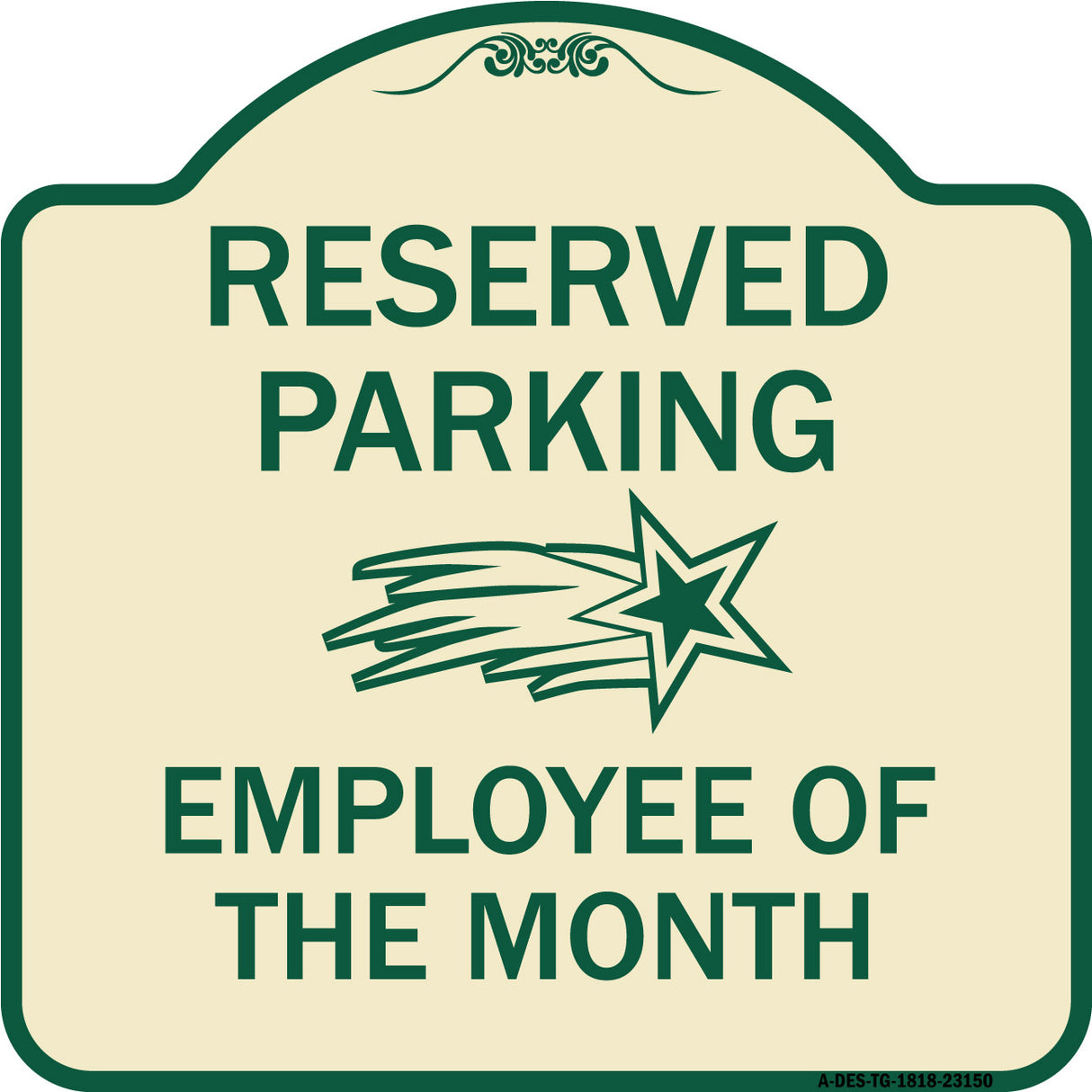 Reserved Parking - Employee of the Month 1