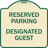 Reserved Parking - Designated Guest