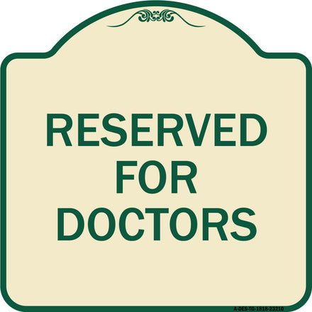 Reserved for Doctors