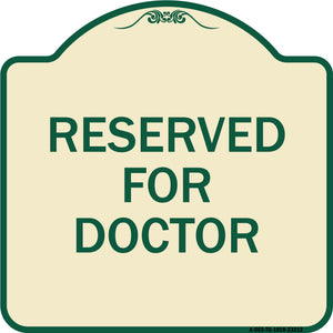 Reserved for Doctor