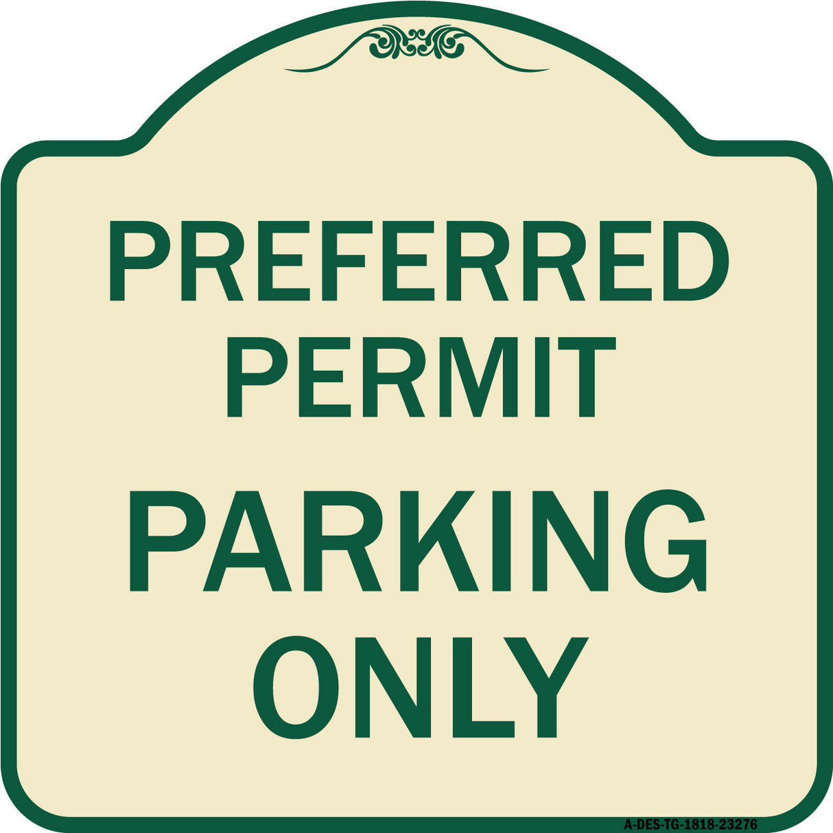 Preferred Permit Parking Only