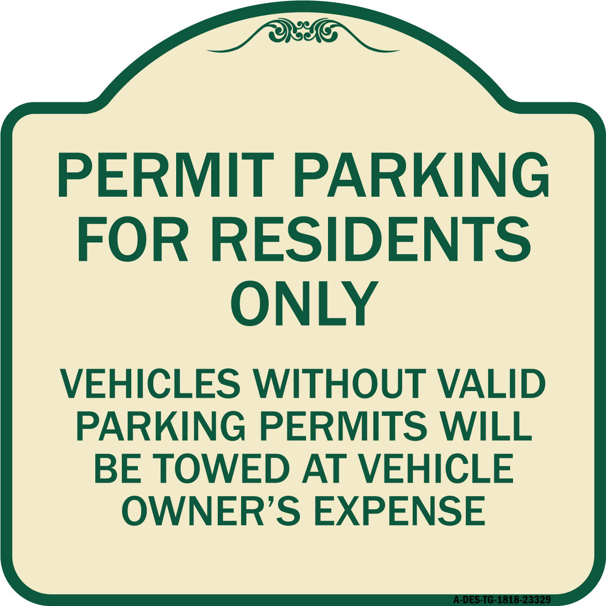 Permit Parking for Residents Only Vehicles Without Valid Parking Permits Will Be Towed at Vehicle Owner's Expense