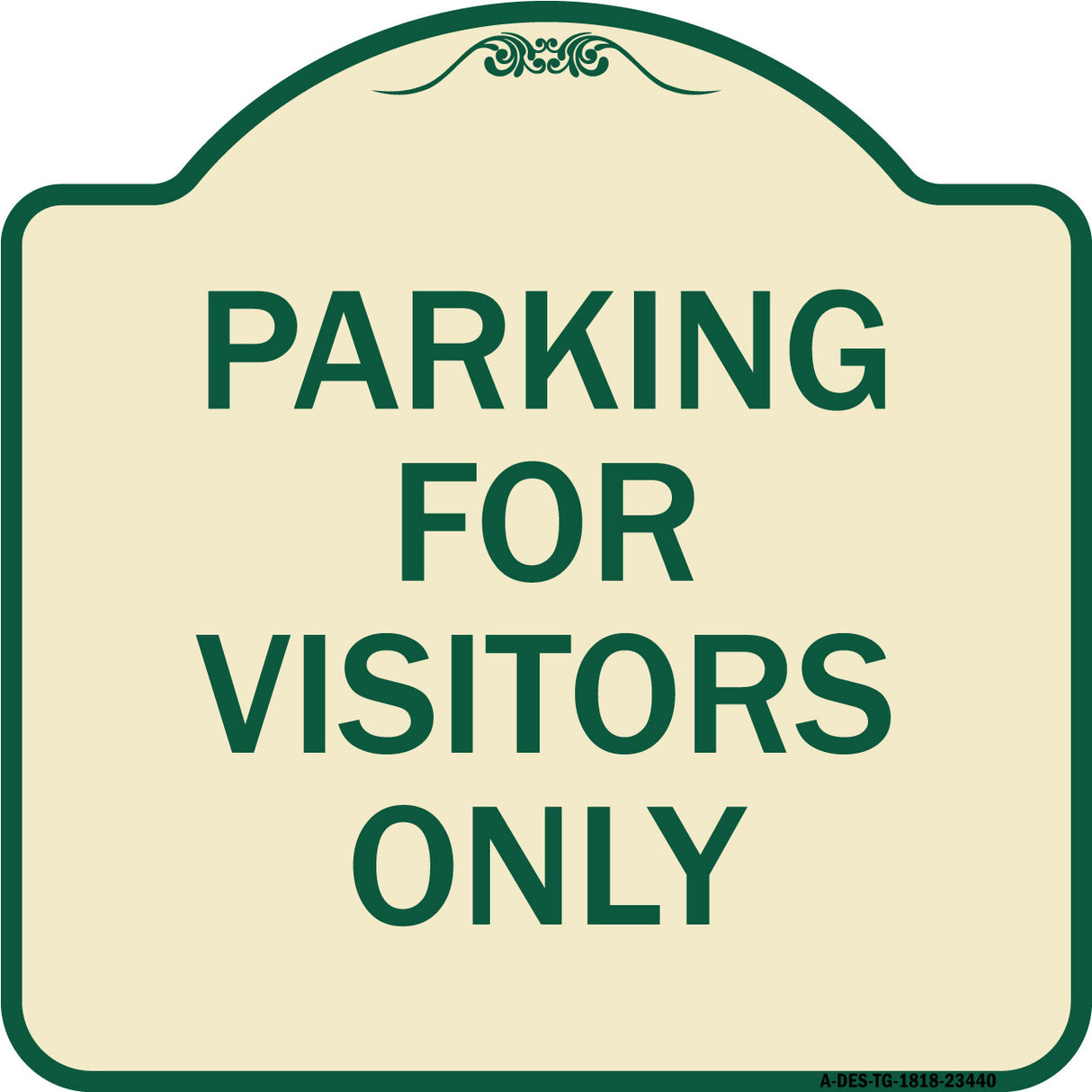 Parking for Visitors Only