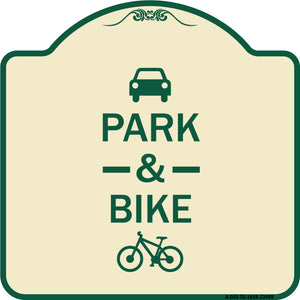Park & Ride (With Bicycle Graphic