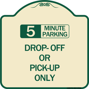 Off or Pick-Up Only (Choose Your Limit) Minute Parking