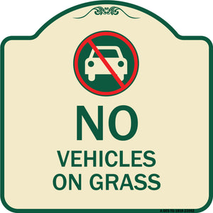 No Vehicles on Grass