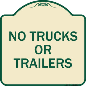 No Trucks or Trailers