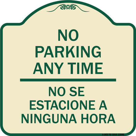 No Se Estacione a Ninguna Hora